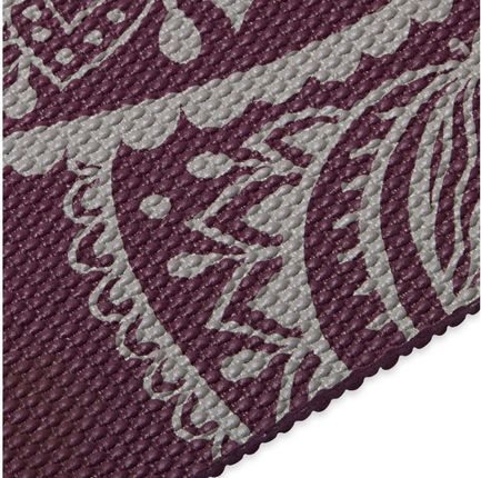 MATA DO JOGI MIDNIGHT PLUM SUNDIAL FLOWER 5MM /GAIAM - zdjęcie 4