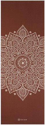 MATA DO JOGI INTENSE RUST SUNDIAL FLOWER 5MM /GAIAM - zdjęcie 4