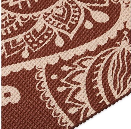 MATA DO JOGI INTENSE RUST SUNDIAL FLOWER 5MM /GAIAM - zdjęcie 2