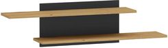 Zdjęcie Ml Meble Półka Wisząca Bronx 115Cm Dąb/Czarna - Mońki