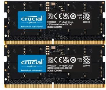 Podzespoły do laptopa Crucial DDR5 SODIMM 128GB(2*64)/5600