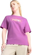 Puma Koszulka Graphics Stacked No. 1 Logo Relaxed Tee Kobiety