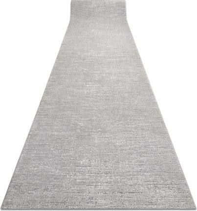 Bestenteppichede Chodnik Nowoczesny Tuls 51248 Strukturalny Melanż 120cm Szary 120x530cm