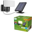 Kinkiet Solarny Led 6W 1000Lm 5000K Ip44 Z Czujnikiem Ruchu I Zmierzchu Czarny Philips Tylus