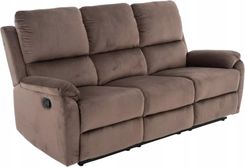 Zdjęcie Signal SOFA ROZKŁADANA WELUROWA SPENCER 3 os. VELVET CAPPUCCINO BLUVEL 38 - Stęszew