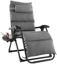 Zdjęcie Timeless Tools Krzesło Tapicerowane Zerowej Grawitacji-Szare - Wronki