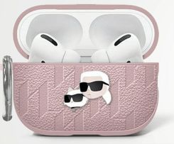 Zdjęcie Karl Lagerfeld Etui Monogram Karl & Choupette Head do AirPods 4 różowy - Sulejówek
