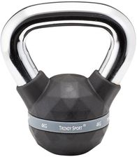 Zdjęcie Trendy Kettlebell Premium Czarny-Chrom 4Kg Kolorowe - Swarzędz
