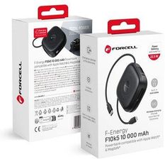 Forcell F Energy F10K5 Powerbank Kompatybilny Z Magsafe Pd3 1 Qc3 0 3A 22 5W 10000 Mah Czarny