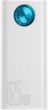 Powerbank Baseus Amblight 30000MAH 65W 5 Portow Usb-c Led Bialy