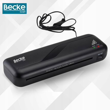 Becke Zestaw Do Laminowania Laminator Papieru A4 Laminarka Na Gorąco - zdjęcie 3