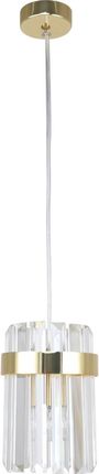 Light Prestige Lampa Wisząca Vetro 1 Złota 1Xe14 Lp2910/1P Gd