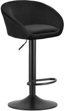 Zdjęcie Hoker EAST - aksamit czarny / baza czarna regulowany - Bartoszyce