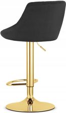 Zdjęcie Hoker KAST - aksamit czarny / baza złota - Ujazd