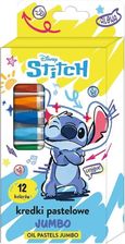 Zdjęcie Beniamin Kredki Pastelowe Jumbo 12 Kolorów Stitch - Stargard
