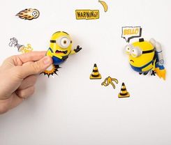 Zdjęcie Pyramid Int. Naklejki Na Ścianę 3D Minionki Comic Ons Stuart & Otto - Łomianki