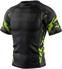 Zdjęcie Rashguard Męski Extreme Hobby Black Panther Czarny/Zielony - Płock