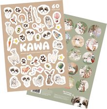 Zdjęcie Kawa Pap Naklejki 60Szt. - Trzebnica