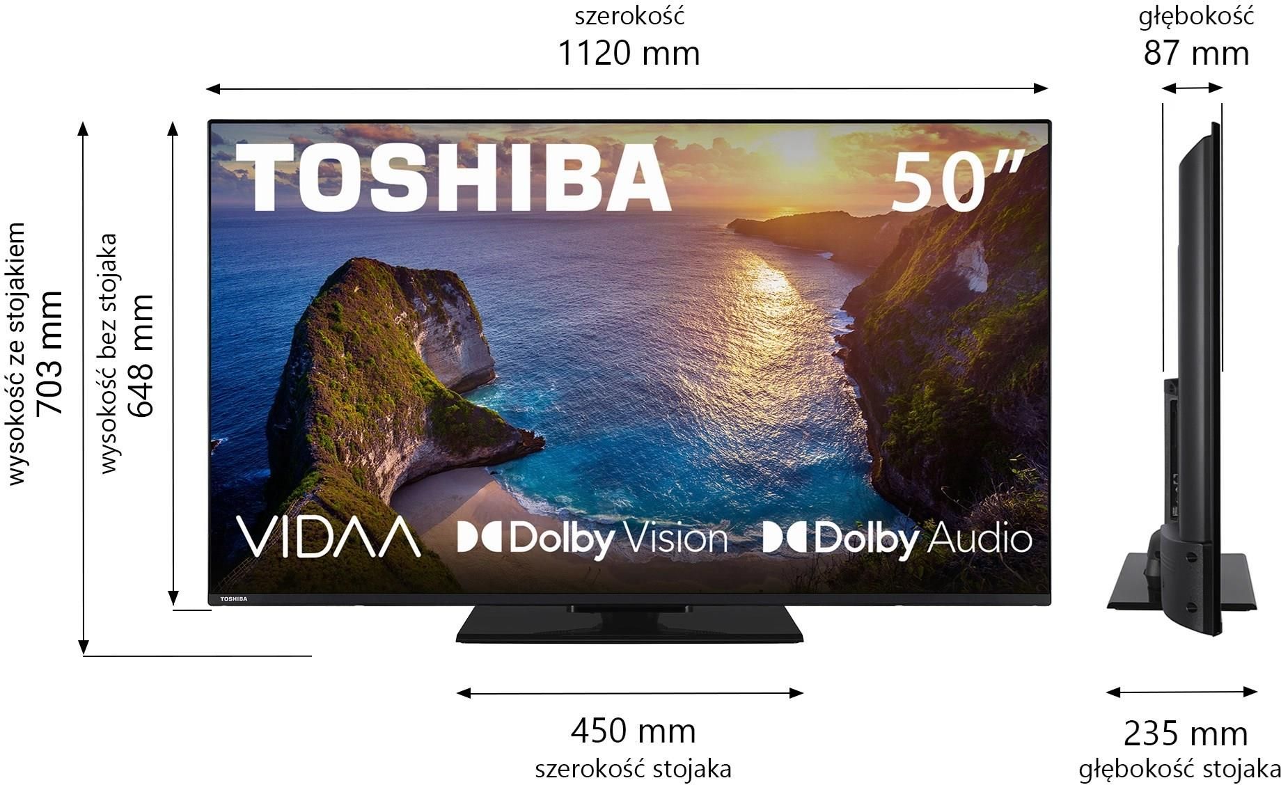 фото Телевізор Toshiba 50UV3463DG