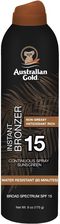 Australian Gold Instant Bronzer Spf 15 Continuous Sunscreen Spray Spray Przeciwsłoneczny Z Bronzerem 170g