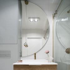 Gieradesign Lustro półokrągłe 1/2 fi 110cm DIMIDIUM DIM/55X110 (DIM55X110)