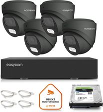 Zdjęcie Easycam Zestaw Do Monitoringu Ip 4 Kamery Ec-Ip-D8Mp30Dl-G 8Mpx Poe (Z53589D4) - Olsztyn