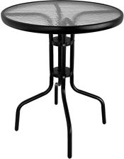 Stolik Ogrodowy Ciemny Szary | Śr. 60 cm | Dł. 71 cm 