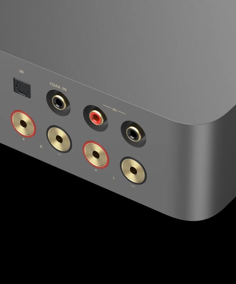 фото Стерео підсилювач WiiM Vibelink Amp Silver