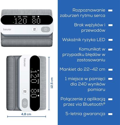 Beurer Bm 59 Wykrywanie Arytmii (10227) - zdjęcie 3