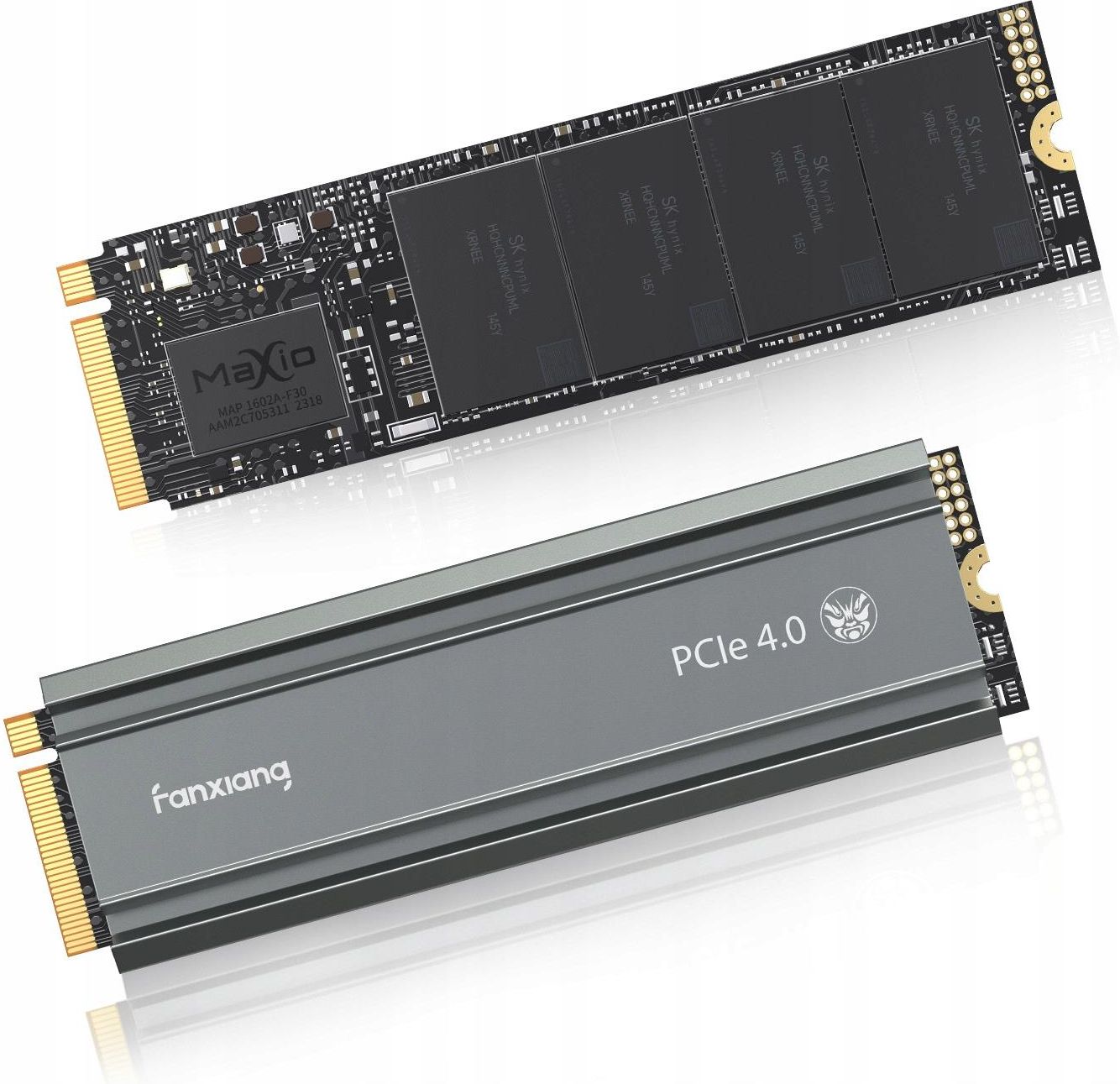 fanxiang M.2 SSD 2TB 最大読込3,600MB/s32Gbps fanxiang 2TB NVMe SSD, M.2 SSD PCIe Gen3 QLC Gaming Solid