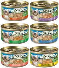 Arquivet Mokra Karma Tuńczyk Mix Smaków 6X80G
