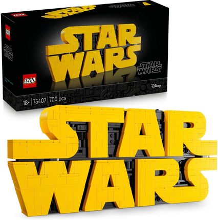 LEGO Star Wars 75407 Logo Star Wars zbudowane z klocków