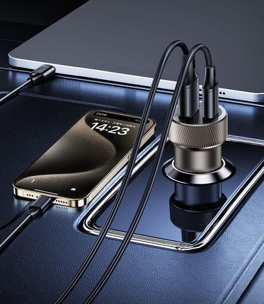 Awei Ład Sam C 857 33W Usb Cbrązowa Brown - zdjęcie 6
