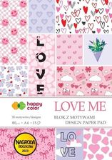 Zdjęcie Blok Z Motywami Love Me A4 15K Happy Color Gdd - Dobrzyń nad Wisłą