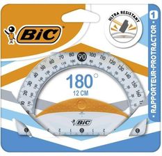 Zdjęcie Bic Kątomierz Protector Blister 12Cm. - Lubin