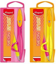 Zdjęcie Maped Cyrkiel Study Neon + Ołówek Mix - Żarów