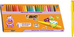 Zdjęcie Bic Flamastry Kids Visacolor Xl Ecolutions 24Szt. - Nowogard