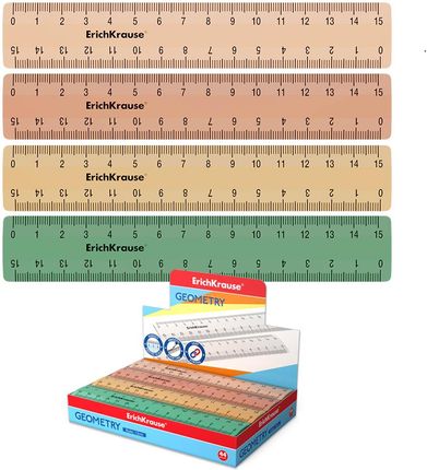 Erich Krause Linijka 15Cm Powder 55451