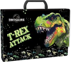 Zdjęcie Derform Teczka Twarda Z Rączką Dinozaur Ttrdn20 - Pobiedziska