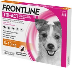 Zdjęcie Frontline Tri Act Roztwór Do Nakrapiania Dla Psów O Różnej Wadze - Śrem