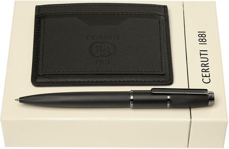 Cerruti 1881 Zestaw Upominkowy Etui Na Karty I Długopis - Nec428A + Nsw4544A