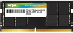 Pamięć RAM Silicon Power Ddr5 Sodimm 32Gb (1X32Gb) 5600Mhz Cl46 1,1V (SP032GBSVU560F02)