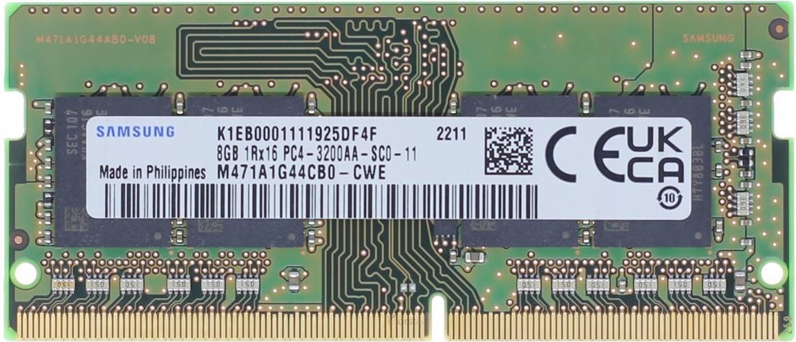Pamięć RAM Samsung Semiconductor So-Dimm 8Gb Ddr4 1Rx16 3200Mhz
