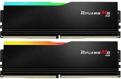 Pamięć RAM G.Skill Ripjaws M5 Rgb Do Pc Zestaw Ddr5 48 Gb 2 X 24 Non-Ecc 5200 Mhz 288 Pin Dimm Cl40 F5-5200J4040A24Gx2-Rm5Rk (RIPJAWSM5RGB)