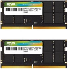 Pamięć RAM Silicon Power Sodimm Ddr5 32Gb 2X16Gb 4800Mhz Cl40 1,1V (SP032GBSVU480F22)