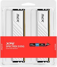 Pamięć RAM A-Data Adata Ddr4 64Gb 3200 Cl 18 2X 32 Gb Dual Kit Biały Ax4U320032G16A-Dtwhd35G Xpg Spectrix D35G Intel (AX4U320032G16ADTWHD35G)