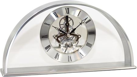 Adler Zegar kominkowy PC-197-Silver 27x14cm
