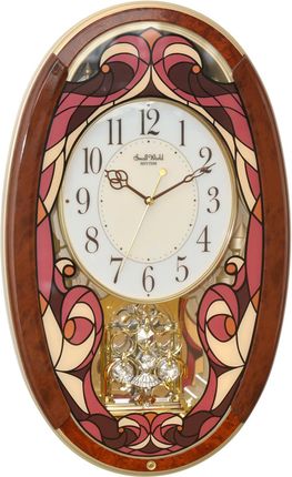 Rhythm Zegar ścienny z melodiami 4MJ430WD01 32x53cm
