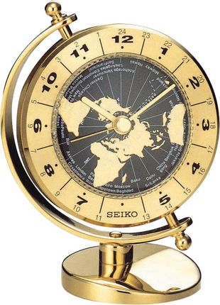 Seiko Zegar stołowy QHG106G Zegar stołowy z biegnącą sekundą