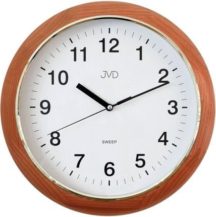 Jvd Zegar ścienny NS19040.23 32cm drewniany cichy
